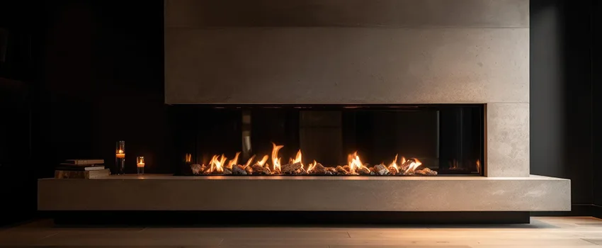 Gas Fireplace Ember Bed Design Services in Little Rock, Arkansas