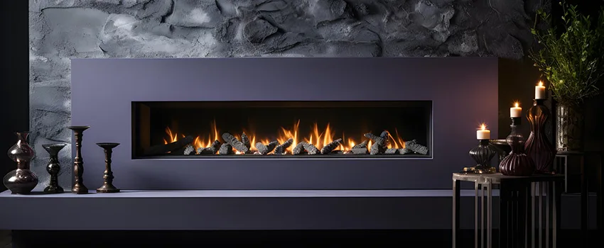 Ember Bed for Ventless Gas Fireplace in Little Rock, AR