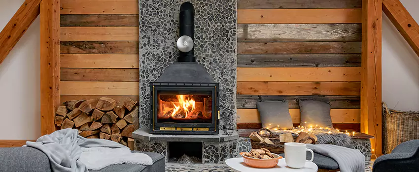 Thelin Hearth Products Direct Vent Gas Stove Fireplace Inspection in Little Rock, Arkansas